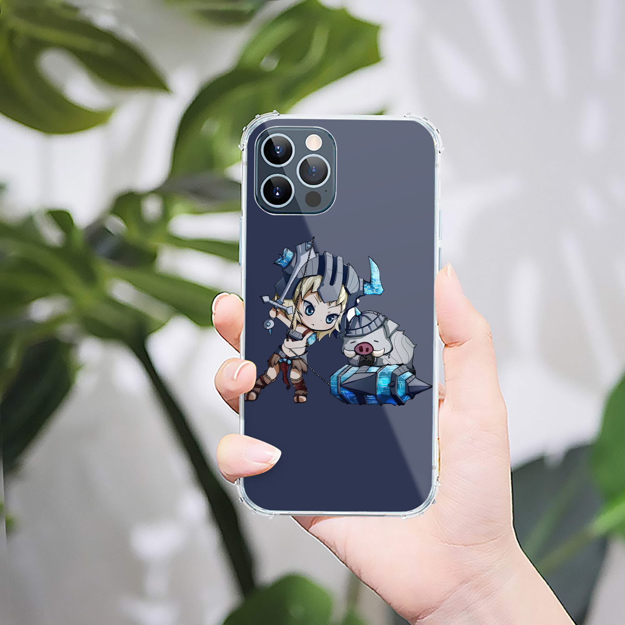 （画像用） リーグ・オブ・レジェンド League of Legends LOL 【iPhone 12シリーズ対応】透明スマホケース（クリアソフトケース）